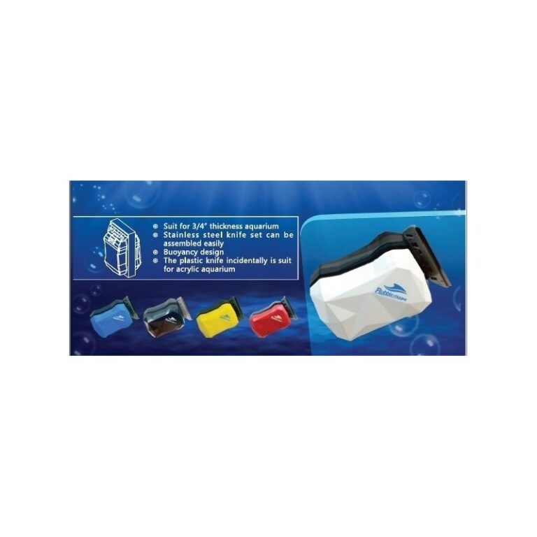 Bubble Magus Magnet Scraper Medium Blue Color – Aquarium Reefers